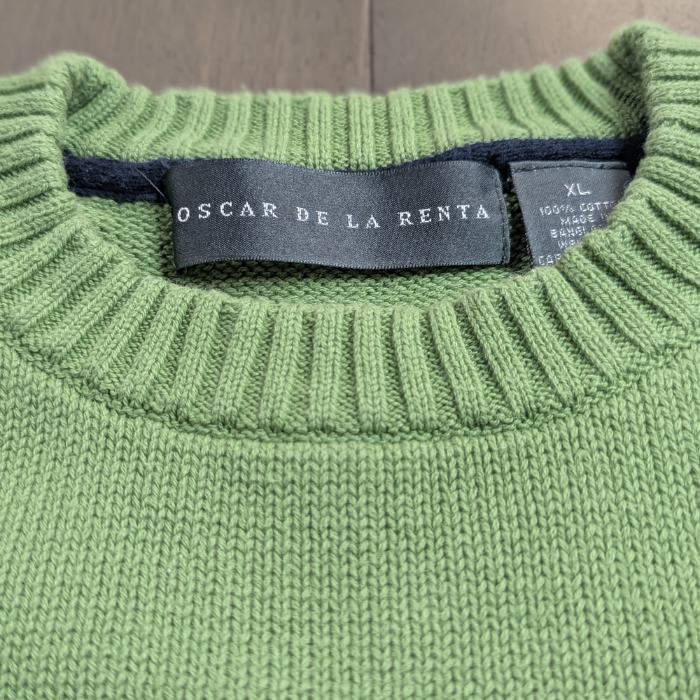 Oscar de la Renta Men's Crewneck Sweater